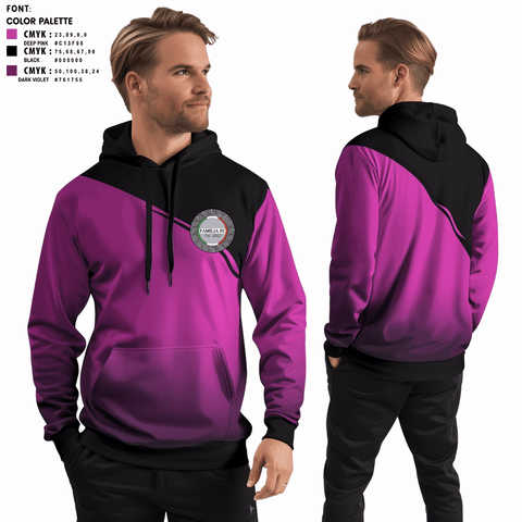 Hoodie, Familia Fc, Men's Soccer, Teamtime, Team time, sublimation, custom sports apparel, team uniforms, spirit wear, spiritwear, sports uniforms, custom shirts, team store, custom team store, fundraiser sports, apparel fundraiser