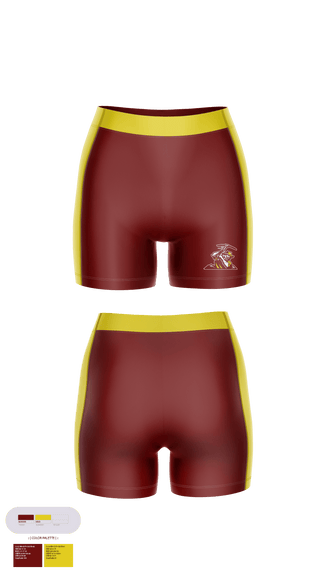 Women's Compression Shorts, Granite High School Volleyball, Women's Volleyball, Teamtime, Team time, sublimation, custom sports apparel, team uniforms, spirit wear, spiritwear, sports uniforms, custom shirts, team store, custom team store, fundraiser sports, apparel fundraiser