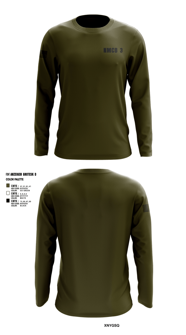 Long Sleeve Performance Shirt, NMCB 3, Navy, Teamtime, Team time, sublimation, custom sports apparel, team uniforms, spirit wear, spiritwear, sports uniforms, custom shirts, team store, custom team store, fundraiser sports, apparel fundraiser