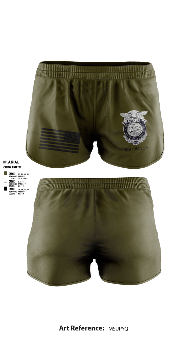 Ranger Panties, District E5, Police, Teamtime, Team time, sublimation, custom sports apparel, team uniforms, spirit wear, spiritwear, sports uniforms, custom shirts, team store, custom team store, fundraiser sports, apparel fundraiser