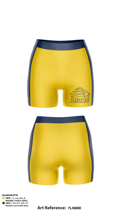 Big Valley Christian High School Volleyball 71301612 Women's Shorts - 1