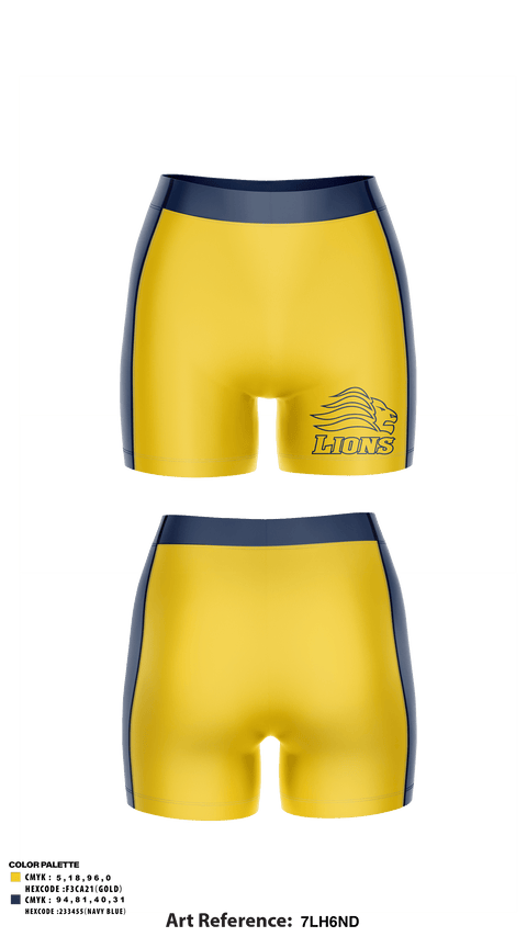Women's Shorts, Big Valley Christian High School Volleyball, Women's Volleyball, Teamtime, Team time, sublimation, custom sports apparel, team uniforms, spirit wear, spiritwear, sports uniforms, custom shirts, team store, custom team store, fundraiser sports, apparel fundraiser