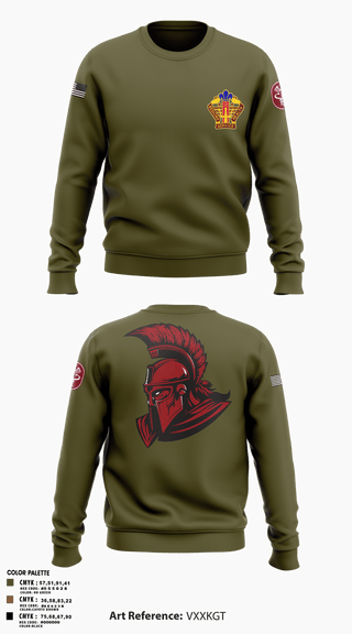 Crew Neck Sweatshirt, Kenner Army Health Clinic, , Teamtime, Team time, sublimation, custom sports apparel, team uniforms, spirit wear, spiritwear, sports uniforms, custom shirts, team store, custom team store, fundraiser sports, apparel fundraiser
