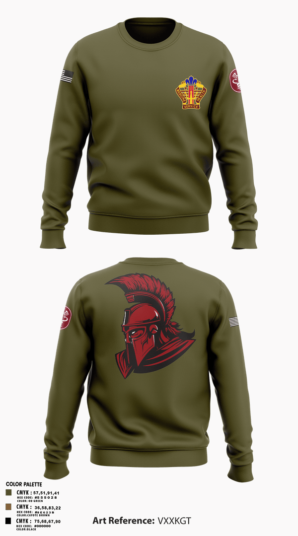 Crew Neck Sweatshirt, Kenner Army Health Clinic, , Teamtime, Team time, sublimation, custom sports apparel, team uniforms, spirit wear, spiritwear, sports uniforms, custom shirts, team store, custom team store, fundraiser sports, apparel fundraiser