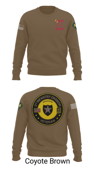 Crew Neck Sweatshirt, 1st Battalion 15th Field Artillery, Army, Teamtime, Team time, sublimation, custom sports apparel, team uniforms, spirit wear, spiritwear, sports uniforms, custom shirts, team store, custom team store, fundraiser sports, apparel fundraiser