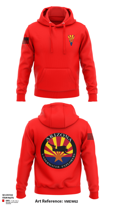 Arizona Underwater Explorers 16457471 Hoodie - 41