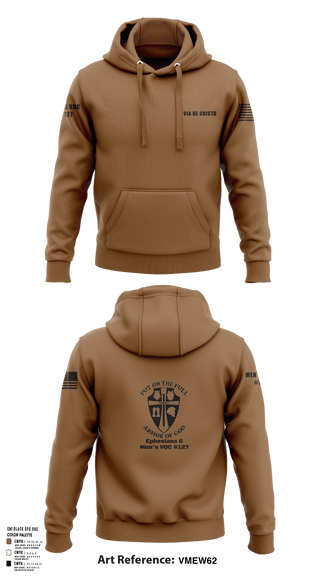 Hoodie, Service AideService AideVia De Cristo, , Teamtime, Team time, sublimation, custom sports apparel, team uniforms, spirit wear, spiritwear, sports uniforms, custom shirts, team store, custom team store, fundraiser sports, apparel fundraiser