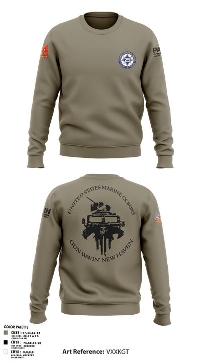 Maintenance Service Company 9999533 Crew Neck Sweatshirt - 1