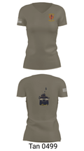 3/7 India Co. Wpns Plt 50459074 Women's Short Sleeve V-neck Shirt - 68