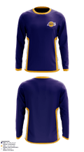 Los angles lakers 4080313 Long Sleeve Performance Shirt - 1