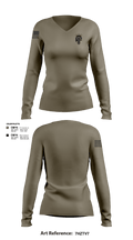 SGT FIALHO 35481764 Women's Long Sleeve V-neck Shirt - 102