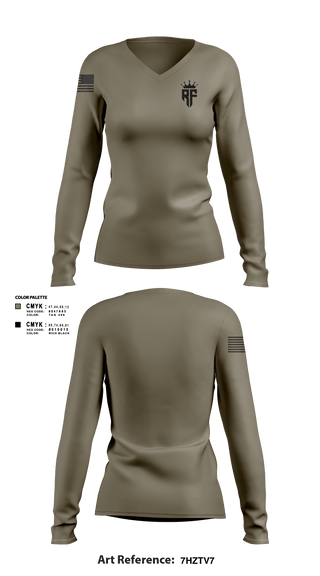 Women's Long Sleeve Vneck Shirt, SGT FIALHO, Police, Teamtime, Team time, sublimation, custom sports apparel, team uniforms, spirit wear, spiritwear, sports uniforms, custom shirts, team store, custom team store, fundraiser sports, apparel fundraiser