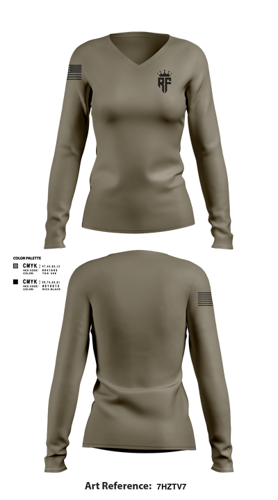 SGT FIALHO 35481764 Women's Long Sleeve V-neck Shirt - 102