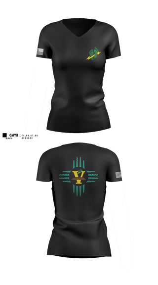 Women's Short Sleeve Vneck Shirt, 26 Stan Eval, Air Force, Teamtime, Team time, sublimation, custom sports apparel, team uniforms, spirit wear, spiritwear, sports uniforms, custom shirts, team store, custom team store, fundraiser sports, apparel fundraiser