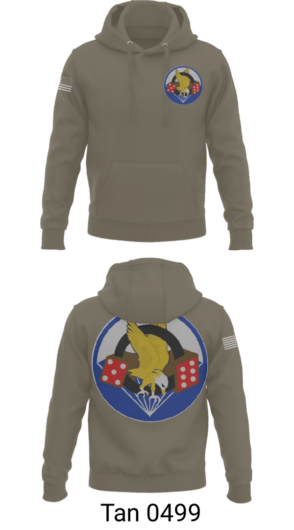 Hoodie, 506th PIR, Army, Teamtime, Team time, sublimation, custom sports apparel, team uniforms, spirit wear, spiritwear, sports uniforms, custom shirts, team store, custom team store, fundraiser sports, apparel fundraiser