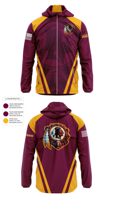 Washington Redskins 23411143 Windbreaker - 1