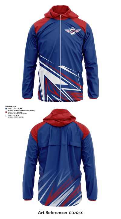 GRAND FORKS YOUTH HOCKEY ASSOCIATION 92789320 Windbreaker - 11
