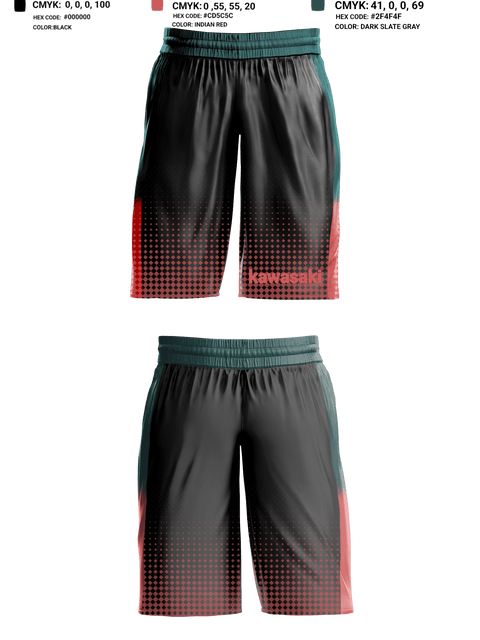 Mens Basketball Shorts, Kawasaki, Men's Basketball, Teamtime, Team time, sublimation, custom sports apparel, team uniforms, spirit wear, spiritwear, sports uniforms, custom shirts, team store, custom team store, fundraiser sports, apparel fundraiser