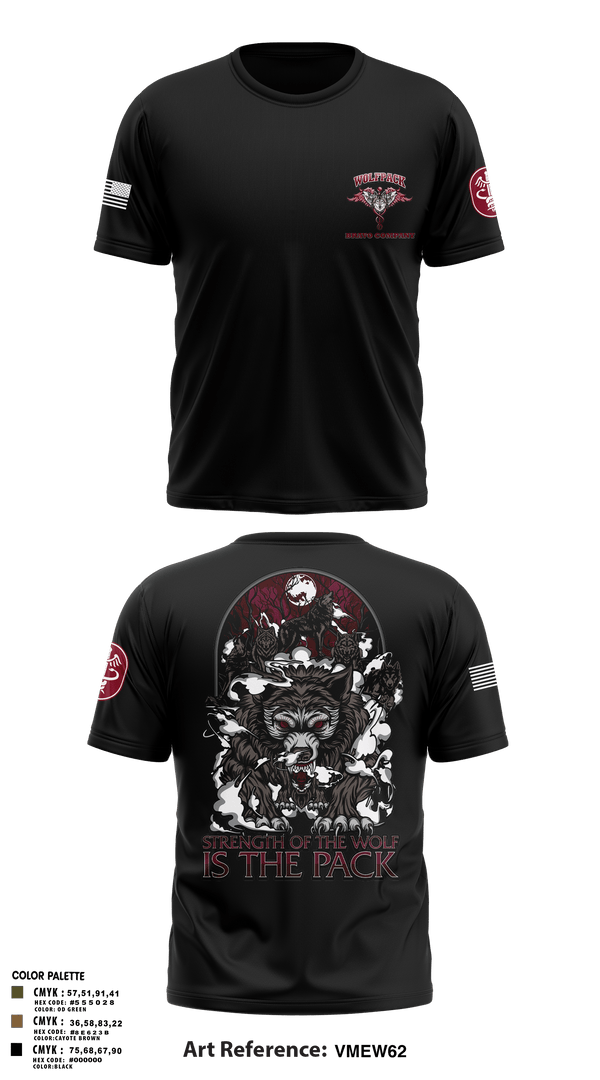 Old School Cotton Feel Shirt, Bravo Company, MRBn, Fort Belvoir, Army, Teamtime, Team time, sublimation, custom sports apparel, team uniforms, spirit wear, spiritwear, sports uniforms, custom shirts, team store, custom team store, fundraiser sports, apparel fundraiser
