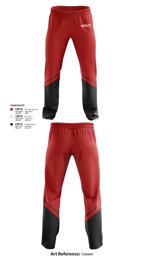 Sweatpants, Orchard Lake St Mary’s, Football, Teamtime, Team time, sublimation, custom sports apparel, team uniforms, spirit wear, spiritwear, sports uniforms, custom shirts, team store, custom team store, fundraiser sports, apparel fundraiser