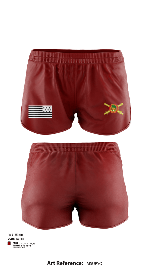 Ranger Panties, BN FDC 1-5 FA, Army, Teamtime, Team time, sublimation, custom sports apparel, team uniforms, spirit wear, spiritwear, sports uniforms, custom shirts, team store, custom team store, fundraiser sports, apparel fundraiser
