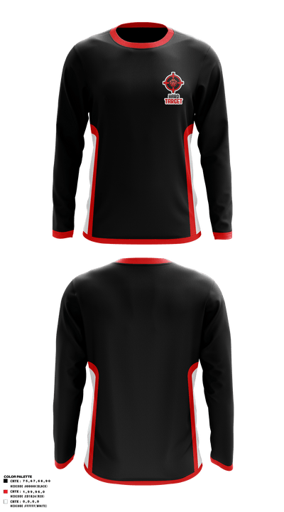 Himmy timmy 22293446 Long Sleeve Performance Shirt - 1