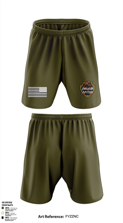 B/3-6 ADA BN 5884739 Athletic Shorts With Pockets - 1