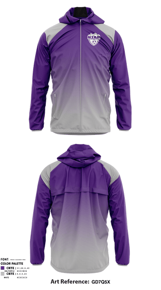 Windbreaker, Utah Youth Soccer Association, Men's Soccer, Teamtime, Team time, sublimation, custom sports apparel, team uniforms, spirit wear, spiritwear, sports uniforms, custom shirts, team store, custom team store, fundraiser sports, apparel fundraiser