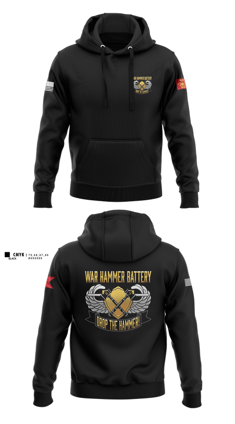 Hoodie, HHB 2-44 ADAR, Army, Teamtime, Team time, sublimation, custom sports apparel, team uniforms, spirit wear, spiritwear, sports uniforms, custom shirts, team store, custom team store, fundraiser sports, apparel fundraiser