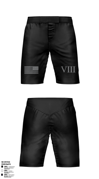 Fight Shorts, 8th WMD-Civil Support Team, Army, Teamtime, Team time, sublimation, custom sports apparel, team uniforms, spirit wear, spiritwear, sports uniforms, custom shirts, team store, custom team store, fundraiser sports, apparel fundraiser