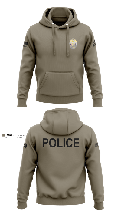 Miami Police Department 88232990 Hoodie - 2