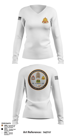 Women's Long Sleeve Vneck Shirt, LNCOA, , Teamtime, Team time, sublimation, custom sports apparel, team uniforms, spirit wear, spiritwear, sports uniforms, custom shirts, team store, custom team store, fundraiser sports, apparel fundraiser