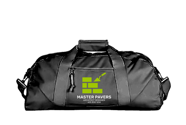 Duffle Bag, master pavers, Army, Teamtime, Team time, sublimation, custom sports apparel, team uniforms, spirit wear, spiritwear, sports uniforms, custom shirts, team store, custom team store, fundraiser sports, apparel fundraiser