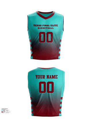 Mens Basketball Jersey, Texas final elite, Men's Basketball, Teamtime, Team time, sublimation, custom sports apparel, team uniforms, spirit wear, spiritwear, sports uniforms, custom shirts, team store, custom team store, fundraiser sports, apparel fundraiser