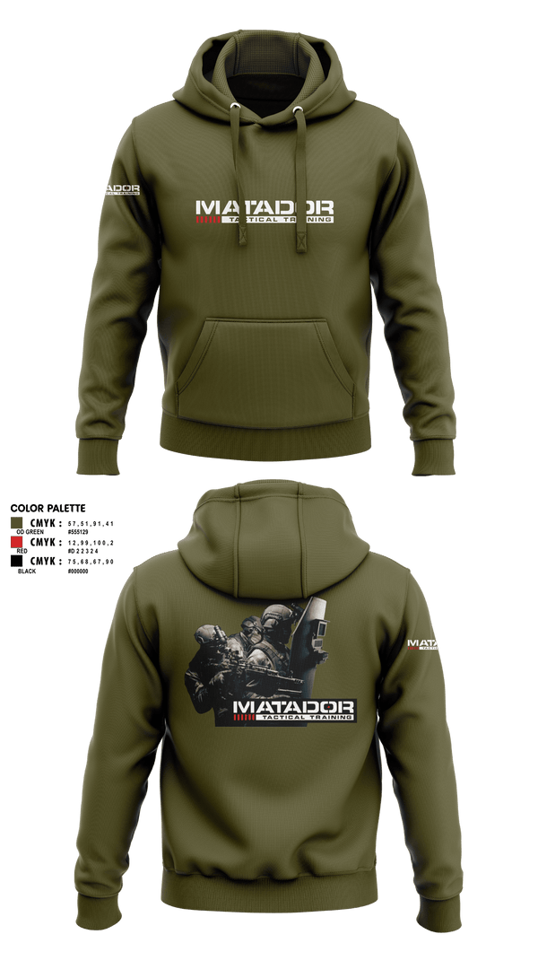 Hoodie, Matador Tactical, , Teamtime, Team time, sublimation, custom sports apparel, team uniforms, spirit wear, spiritwear, sports uniforms, custom shirts, team store, custom team store, fundraiser sports, apparel fundraiser