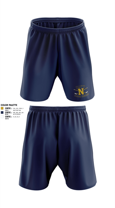Navy Youth Hockey 90157811 Athletic Shorts With Pockets - 2