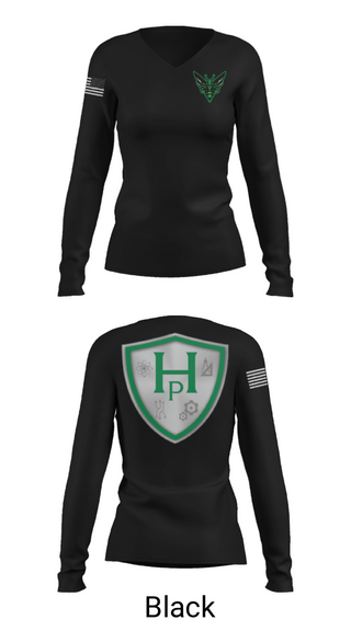Women's Long Sleeve Vneck Shirt, Highland Prep West Volleyball, Women's Volleyball, Teamtime, Team time, sublimation, custom sports apparel, team uniforms, spirit wear, spiritwear, sports uniforms, custom shirts, team store, custom team store, fundraiser sports, apparel fundraiser