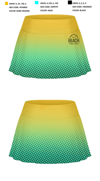Skort, Beach Tennis Tampa, Tennis, Teamtime, Team time, sublimation, custom sports apparel, team uniforms, spirit wear, spiritwear, sports uniforms, custom shirts, team store, custom team store, fundraiser sports, apparel fundraiser