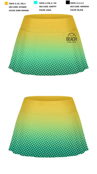 Beach Tennis Tampa 32781040 Skort - 4