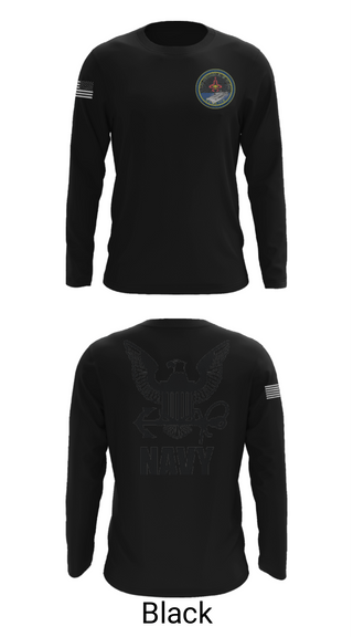 Long Sleeve Performance Shirt, Cvn 77 IM-5, Navy, Teamtime, Team time, sublimation, custom sports apparel, team uniforms, spirit wear, spiritwear, sports uniforms, custom shirts, team store, custom team store, fundraiser sports, apparel fundraiser