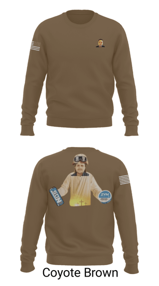 Crew Neck Sweatshirt, 1st DSB, Marines, Teamtime, Team time, sublimation, custom sports apparel, team uniforms, spirit wear, spiritwear, sports uniforms, custom shirts, team store, custom team store, fundraiser sports, apparel fundraiser