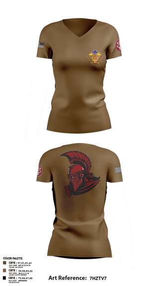Women's Short Sleeve Vneck Shirt, Kenner Army Health Clinic, , Teamtime, Team time, sublimation, custom sports apparel, team uniforms, spirit wear, spiritwear, sports uniforms, custom shirts, team store, custom team store, fundraiser sports, apparel fundraiser