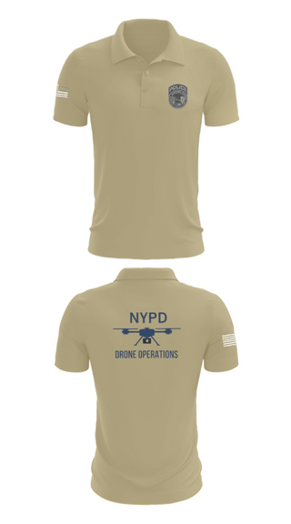 Short Sleeve Performance Polo, NYPD TARU, Police, Teamtime, Team time, sublimation, custom sports apparel, team uniforms, spirit wear, spiritwear, sports uniforms, custom shirts, team store, custom team store, fundraiser sports, apparel fundraiser