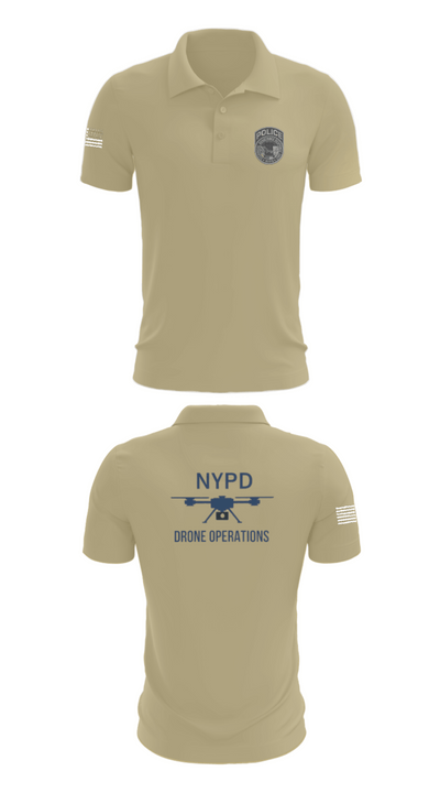 NYPD TARU 76375365 Short Sleeve Performance Polo - 83