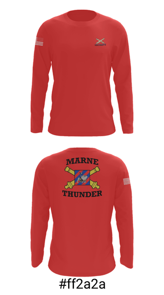 Long Sleeve Performance Shirt, 3ID divarty, Army, Teamtime, Team time, sublimation, custom sports apparel, team uniforms, spirit wear, spiritwear, sports uniforms, custom shirts, team store, custom team store, fundraiser sports, apparel fundraiser