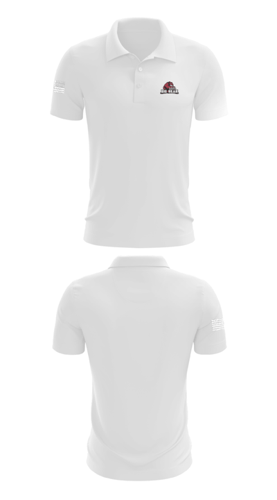 Big Bear High School Volleyball 51513520 Short Sleeve Performance Polo - 9