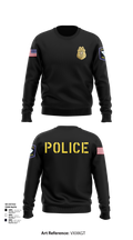 New Ellenton Police Department 612730 Crew Neck Sweatshirt - 1
