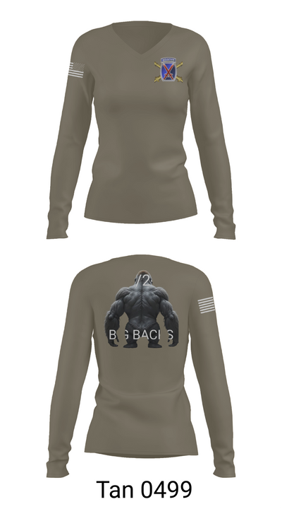 1/C/2-15FA 84348140 Women's Long Sleeve V-neck Shirt - 77