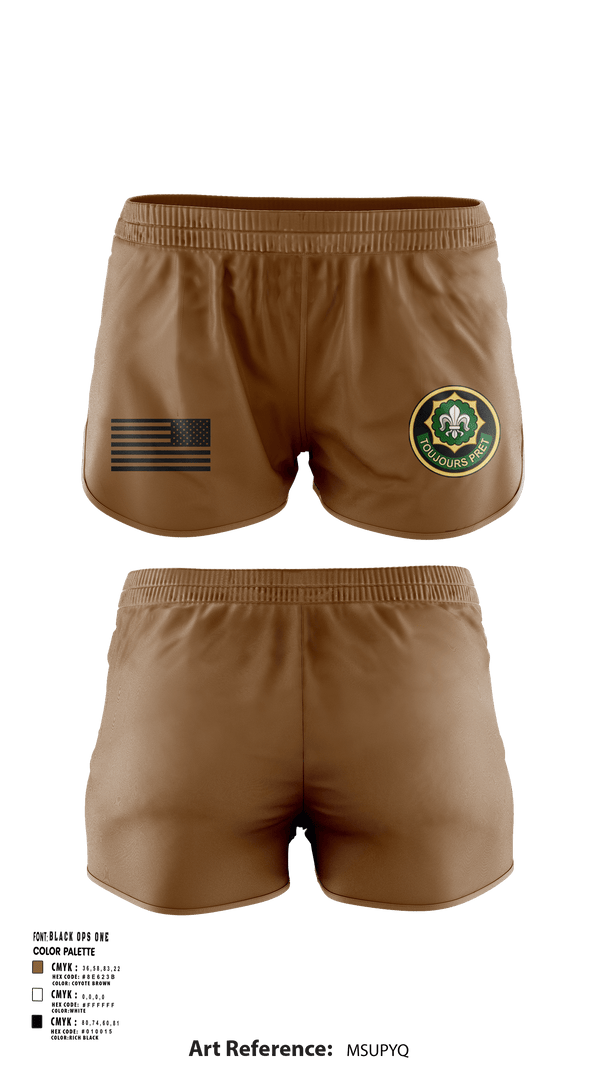Ranger Panties, FAS 2CR, Army, Teamtime, Team time, sublimation, custom sports apparel, team uniforms, spirit wear, spiritwear, sports uniforms, custom shirts, team store, custom team store, fundraiser sports, apparel fundraiser