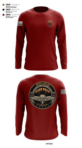 Long Sleeve Performance Shirt, 824th QM CO (CADC-A), Army, Teamtime, Team time, sublimation, custom sports apparel, team uniforms, spirit wear, spiritwear, sports uniforms, custom shirts, team store, custom team store, fundraiser sports, apparel fundraiser